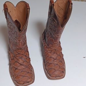 CODY JAMES  style#BBME039 FISH LEATHER BOOTS